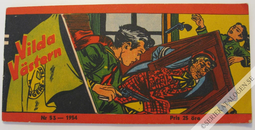 Framsida på Vilda Västern #53 (1954)