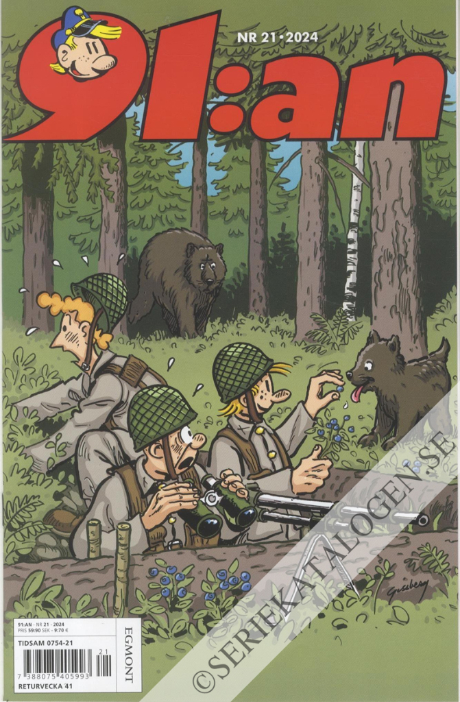 Framsida på 91:an #21 (2024)