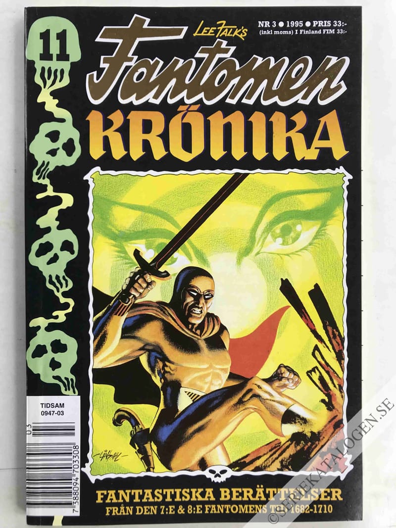 Framsida på Fantomen Krönika #3 (1995)