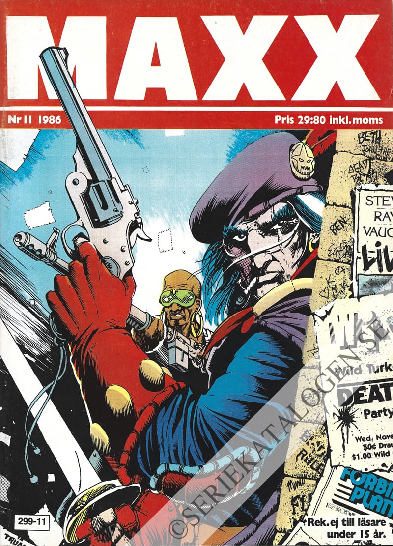 Framsida på Maxx #11 (1986)