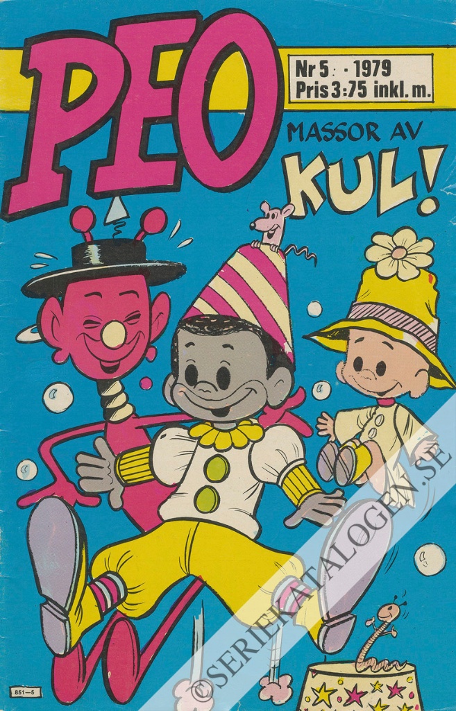 Framsida på Peo #5 (1979)