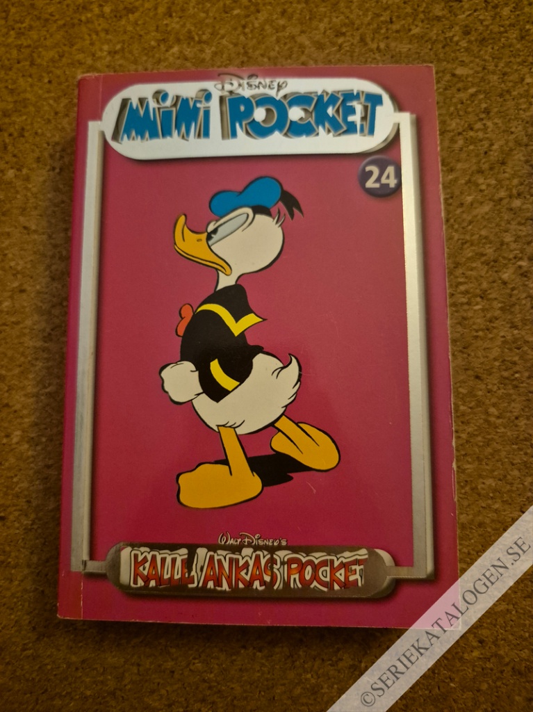 Framsida på Kalle Ankas Mini Pocket #24 (2009)