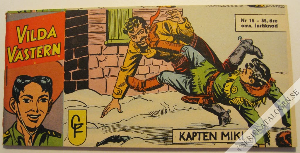 Framsida på Vilda Västern #15 (1963)
