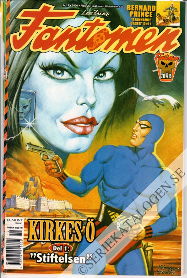 Framsida på Fantomen #19 (2006)