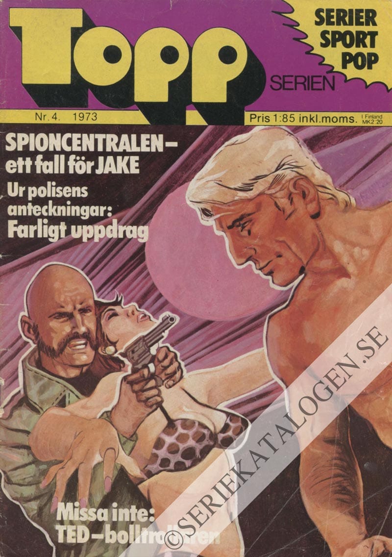 Framsida på Toppserien #4 (1973)