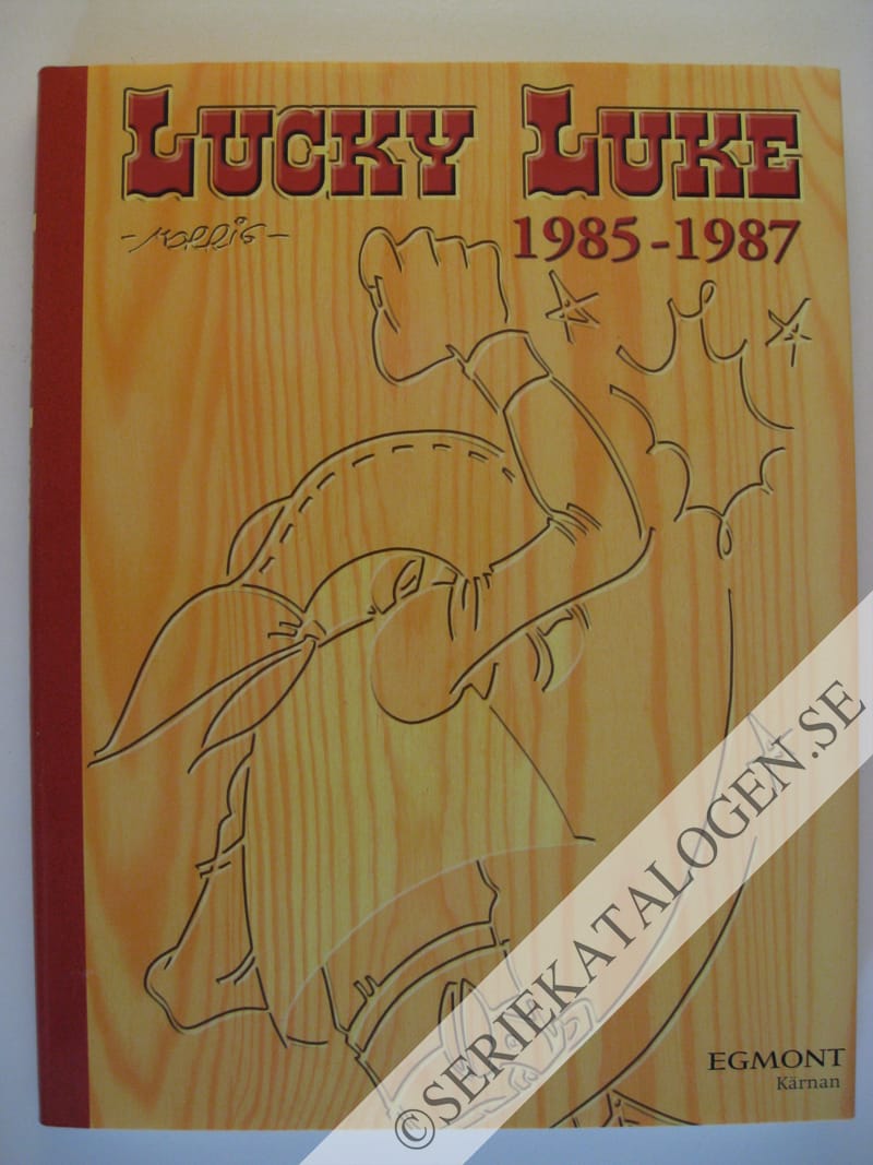 Framsida på Lucky Luke - den kompletta samlingen 1985-1987 (2007)