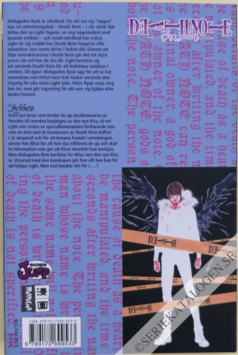Baksida på Arvtagare (2008)