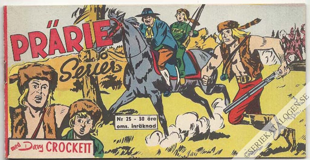 Framsida på Prärie-serier #25 (1960)
