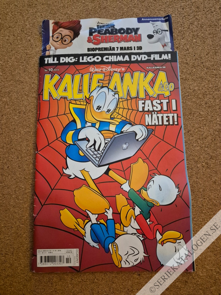 Framsida på Kalle Anka & C:o #10 (2014)