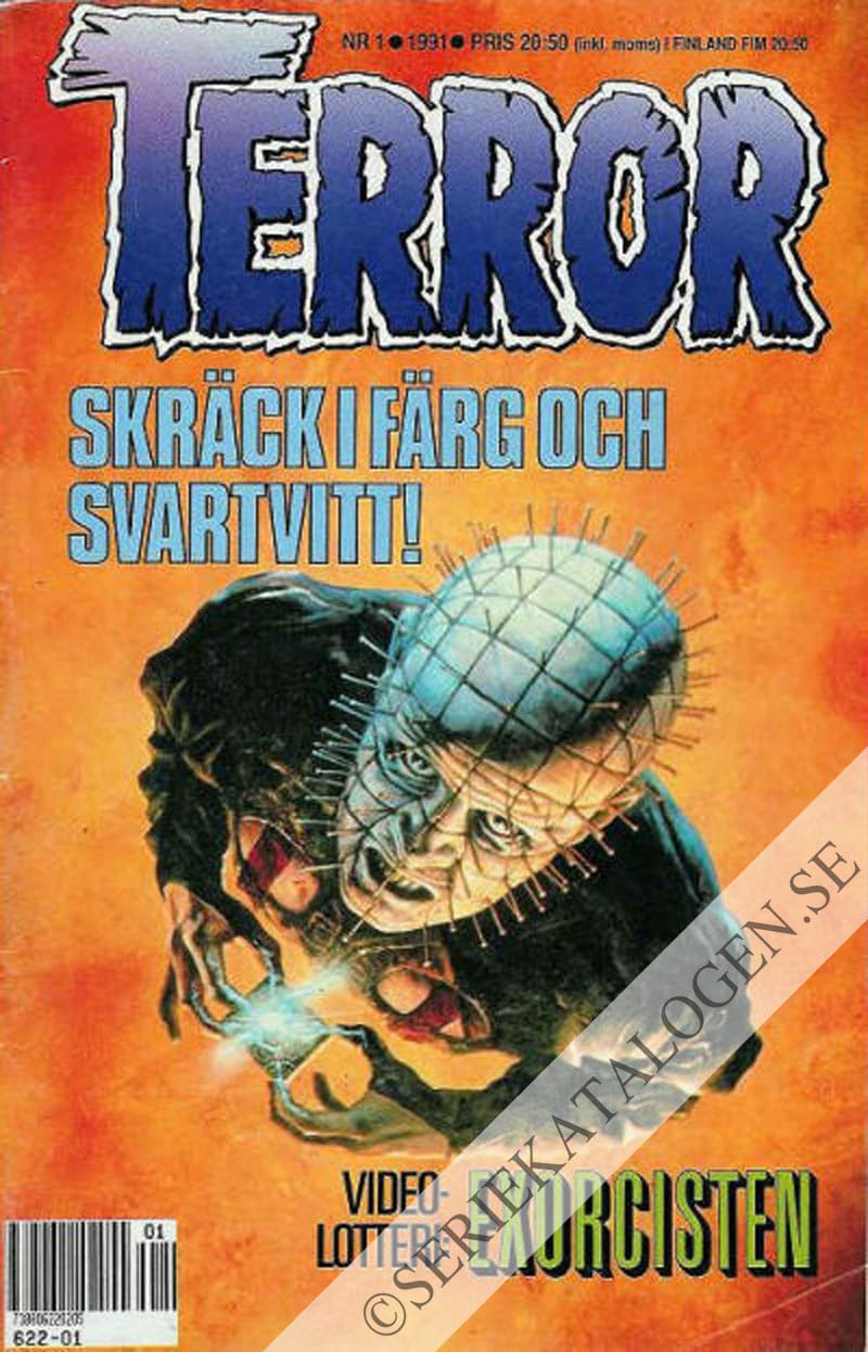 Framsida på Terror #1 (1991)