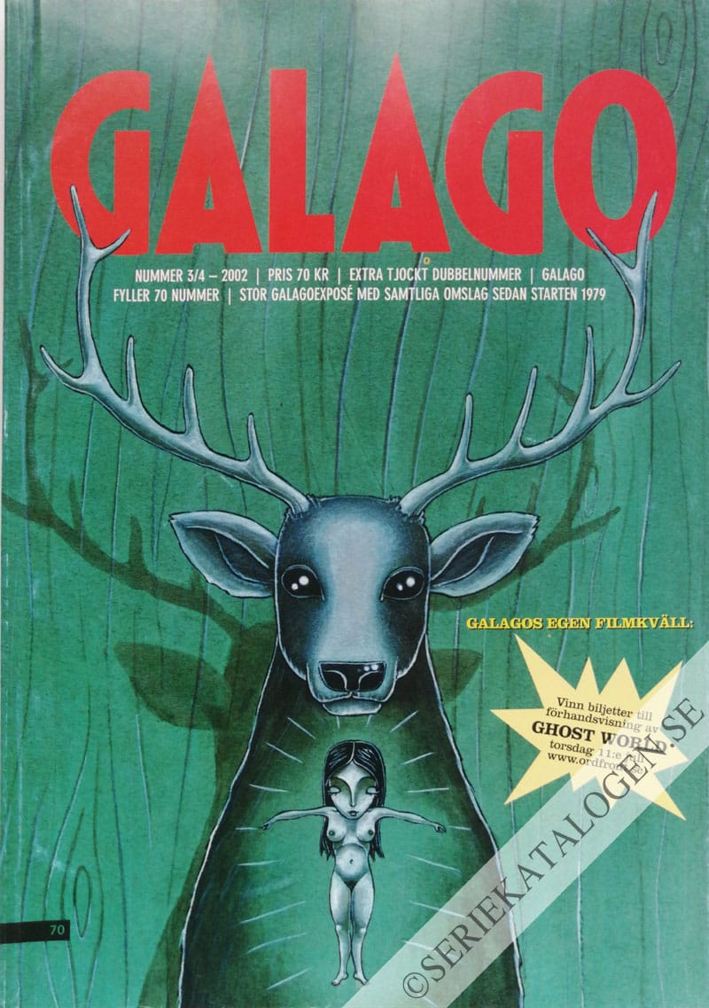 Framsida på Galago #3-4 (2002)