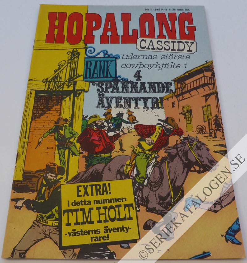 Framsida på Hopalong Cassidy #1 (1965)