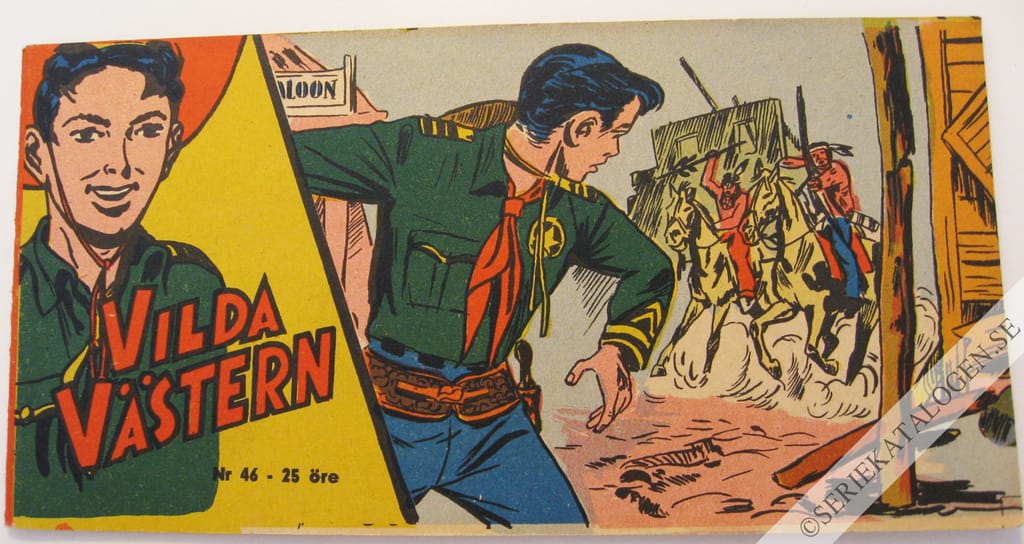 Framsida på Vilda Västern #46 (1959)