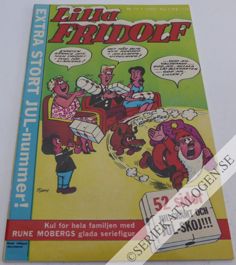 Framsida på Lilla Fridolf #12 (1963)