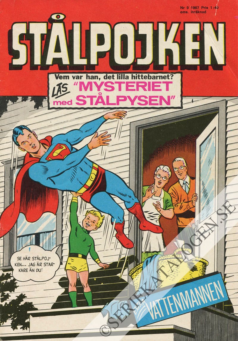 Framsida på Stålpojken #9 (1967)