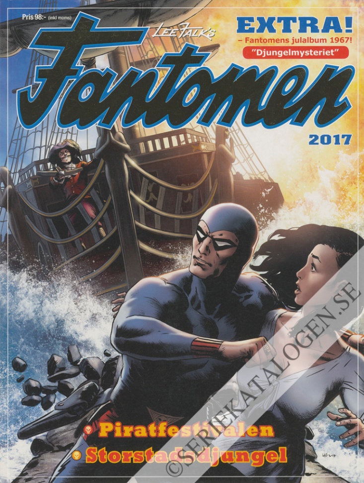 Framsida på Fantomen Piratfestivalen - Storstadsdjungeln (2017)