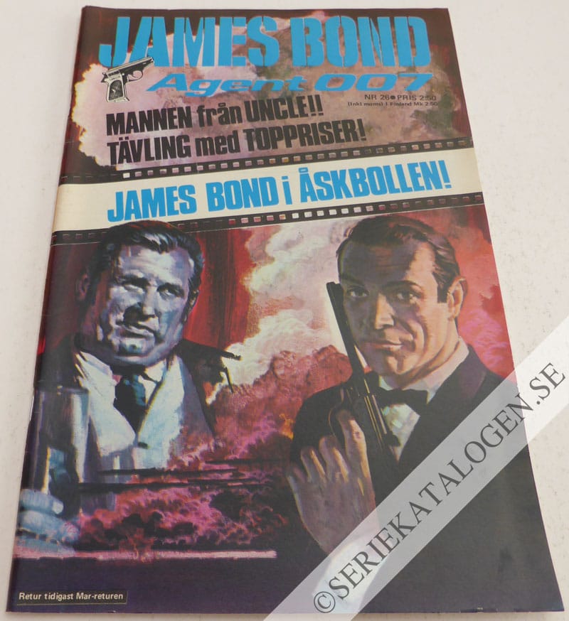 Framsida på James Bond agent 007 #26 (1974)