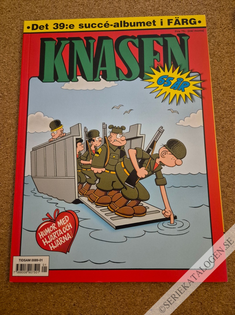 Framsida på Knasen Det 39:e succéalbumet i färg (2015)