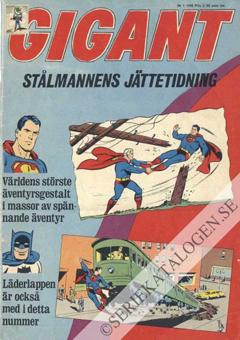 Framsida på Gigant #1 (1965)