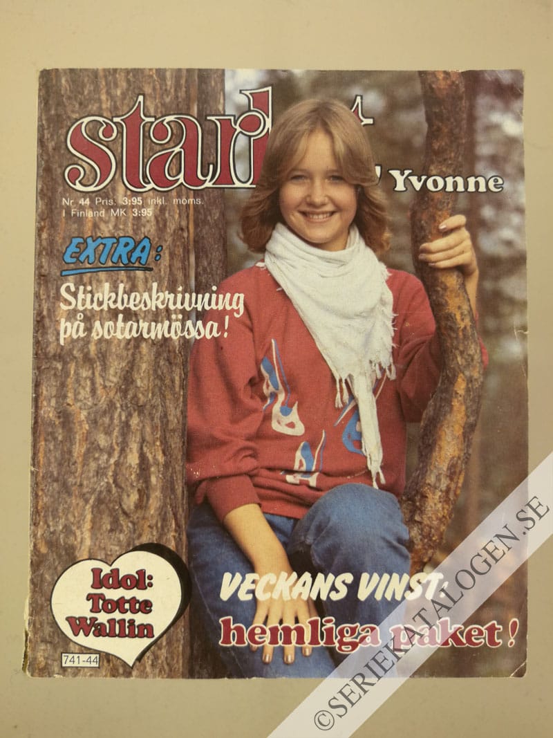 Framsida på Starlet #44 (1980)
