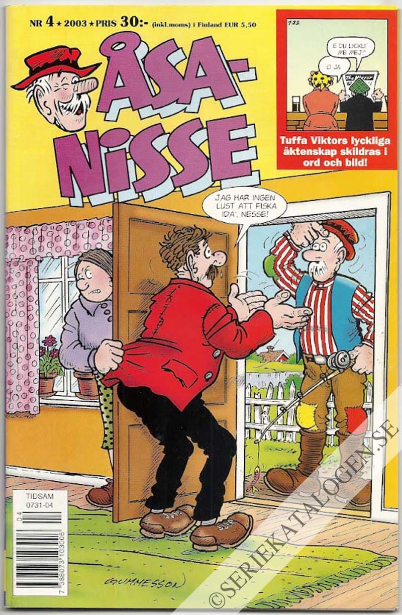 Framsida på Åsa-Nisse #4 (2003)