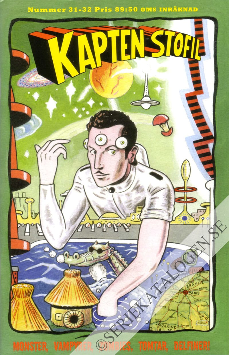 Framsida på Kapten Stofil #31-32 (2008)