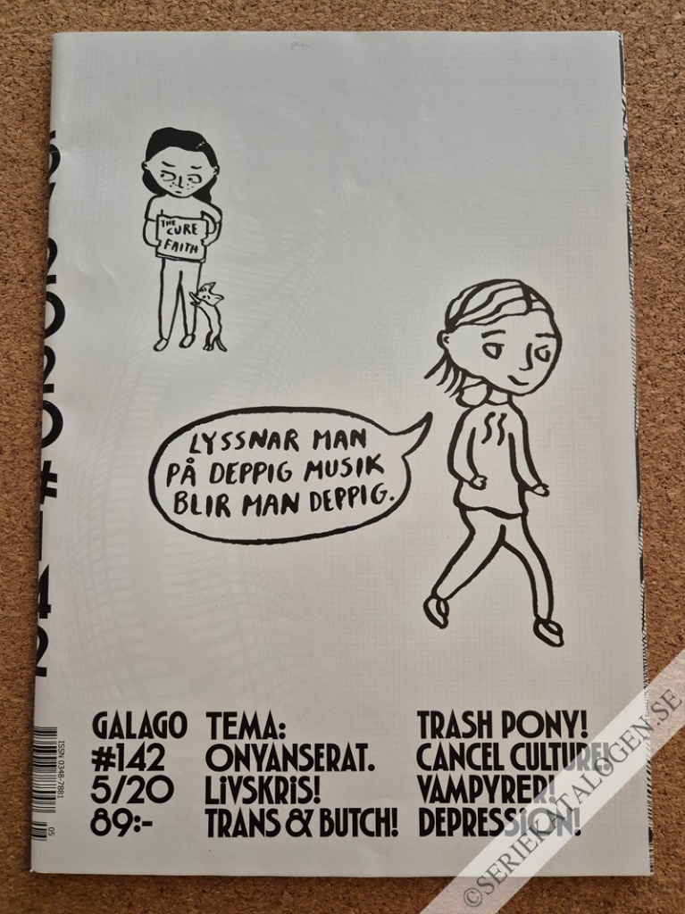 Framsida på Galago #5 (2020)