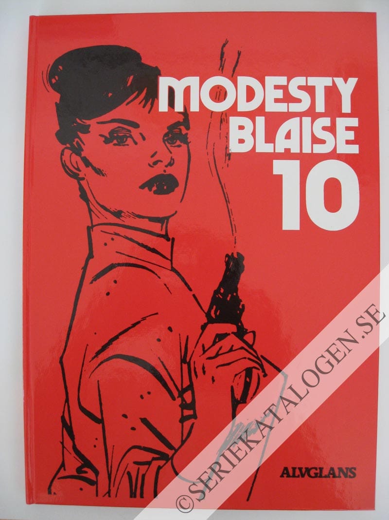 Framsida på Modesty Blaise #10 (1997)