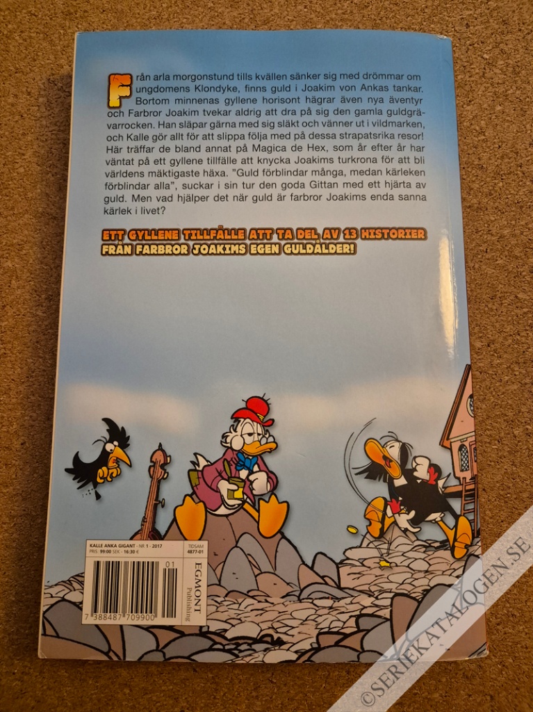 Baksida på Guldrush (2017)