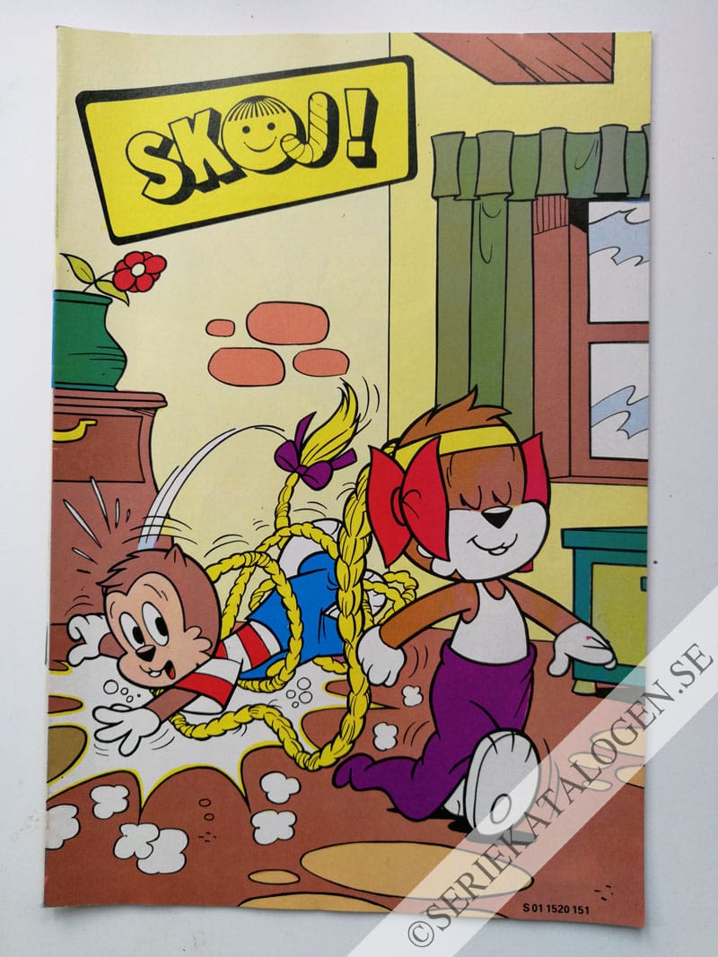 Framsida på Skoj #S 01 1520 151 (1982)