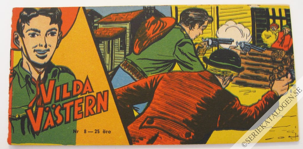 Framsida på Vilda Västern #8 (1956)
