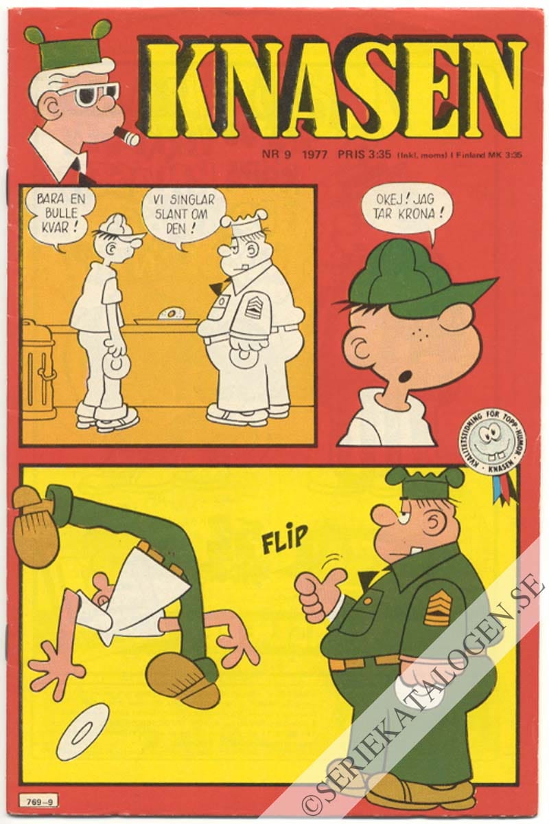 Framsida på Knasen #9 (1977)