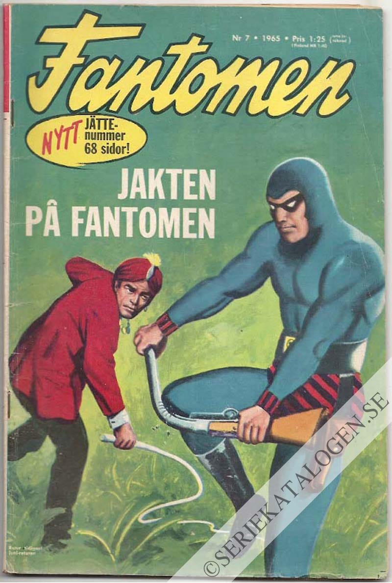 Framsida på Fantomen #7 (1965)