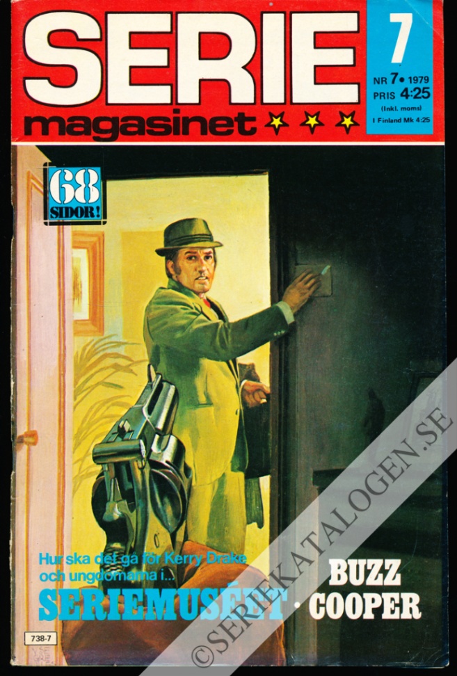 Framsida på Seriemagasinet #7 (1979)