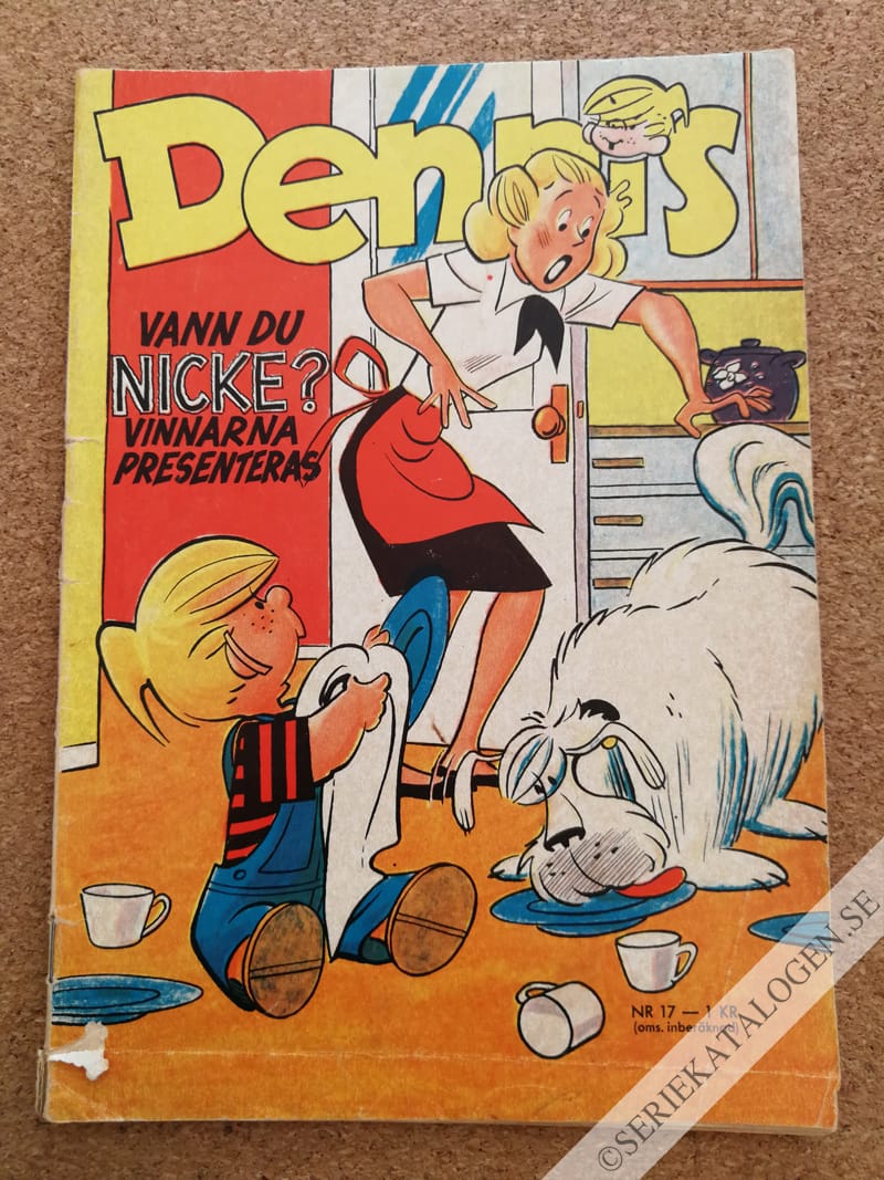 Framsida på Dennis #17 (1964)