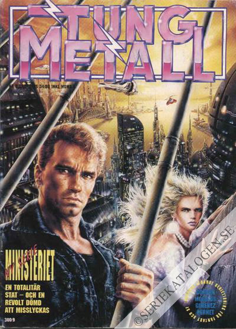 Framsida på Tung metall #9 (1989)