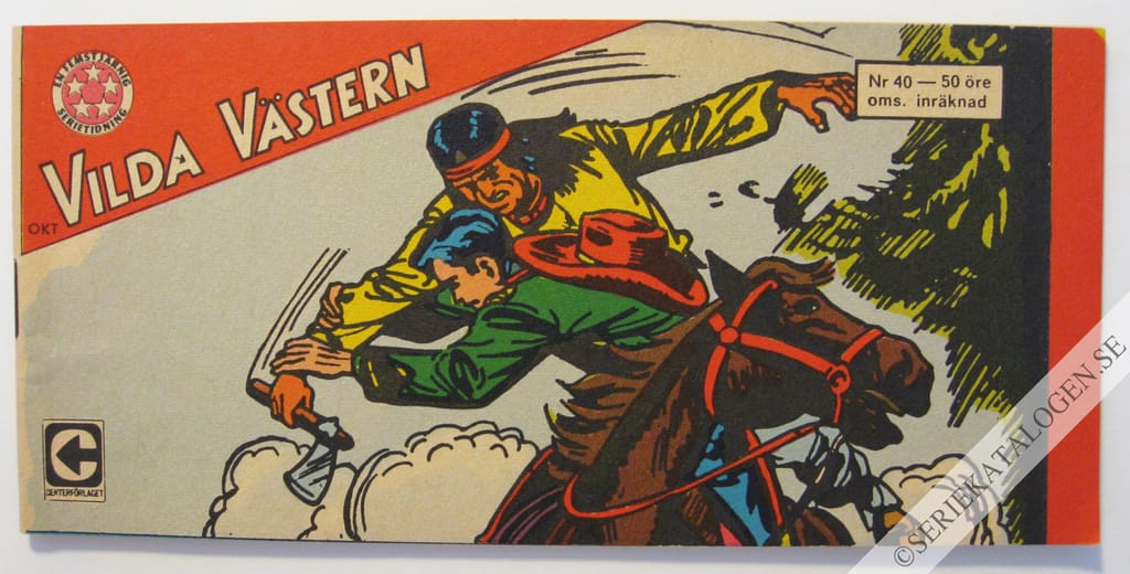 Framsida på Vilda Västern #40 (1967)