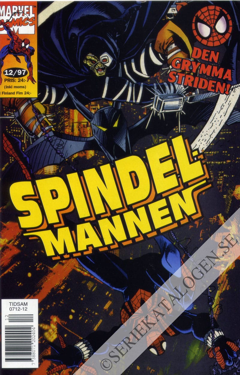 Framsida på Spindelmannen #12 (1997)