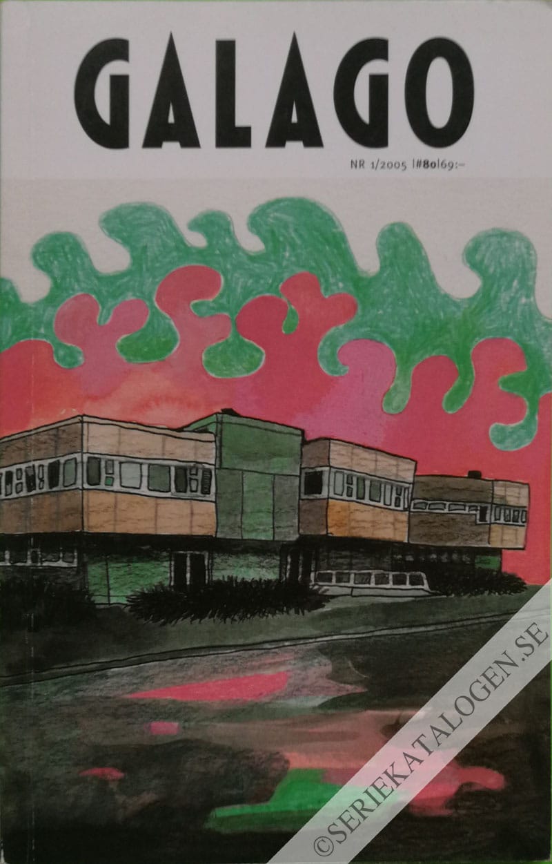 Framsida på Galago #1 (2005)