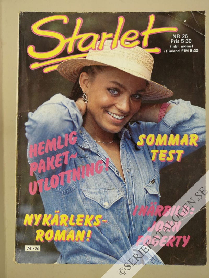Framsida på Starlet #26 (1985)