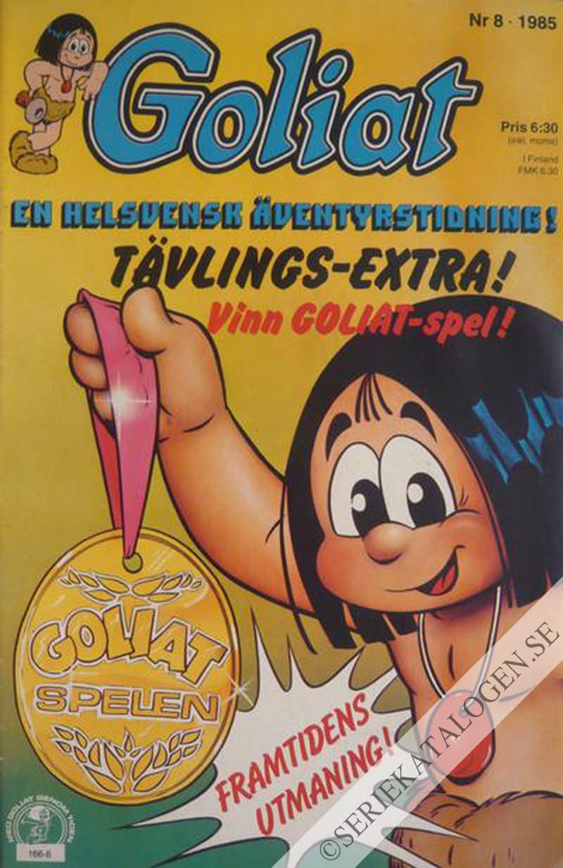 Framsida på Goliat #8 (1985)