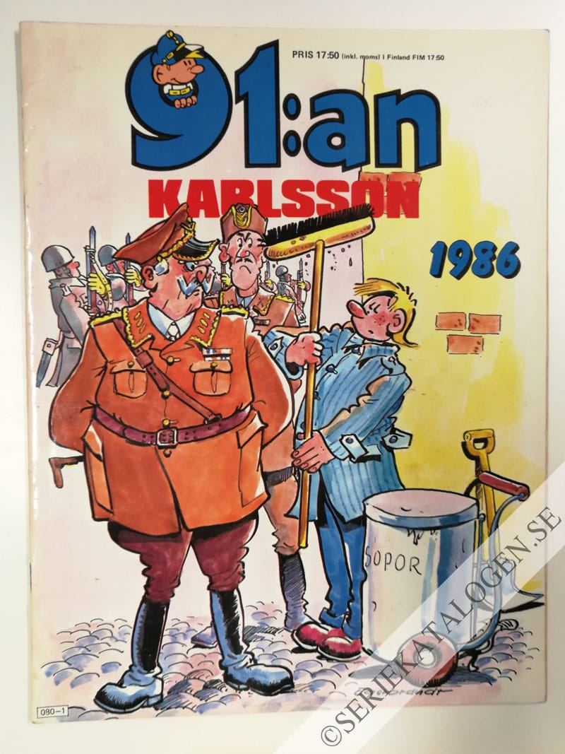 Framsida på 91:an Karlsson # (1985)