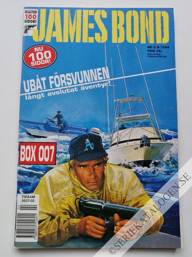 Framsida på James Bond agent 007 #2 (1994)