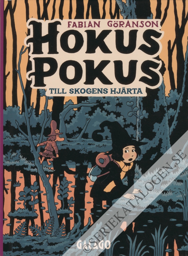 Framsida på Hokus pokus Till skogens hjärta (2022)