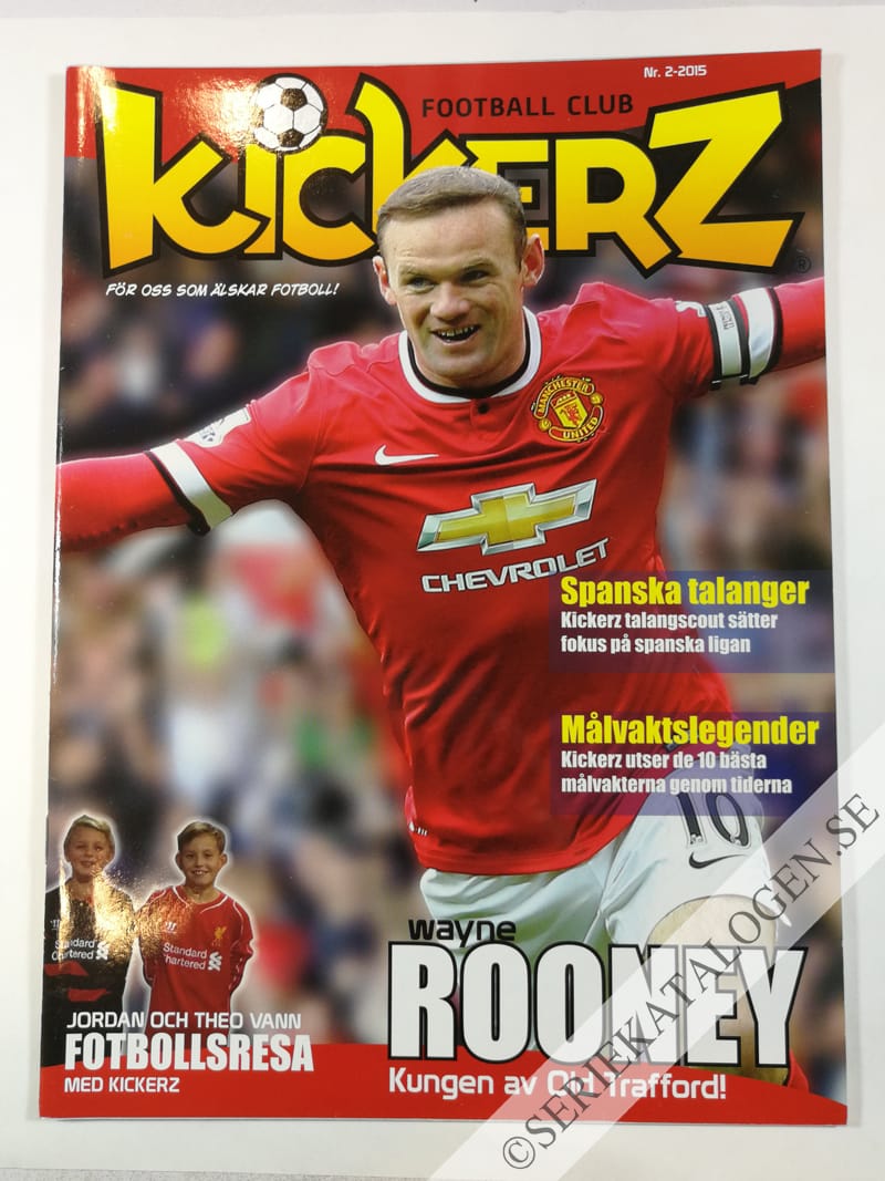 Framsida på Kickerz Football Club #2 (2015)