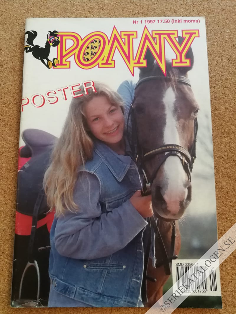 Framsida på Ponny-magasinet #1 (1997)