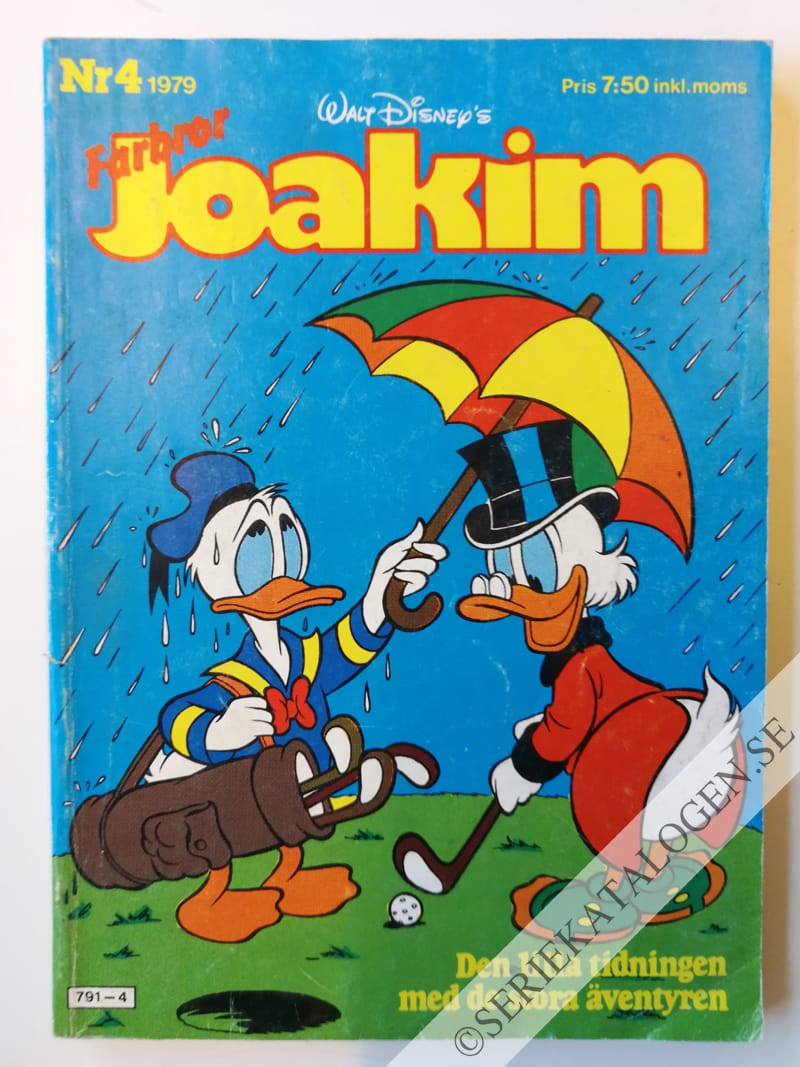 Framsida på Joakim #4 (1979)