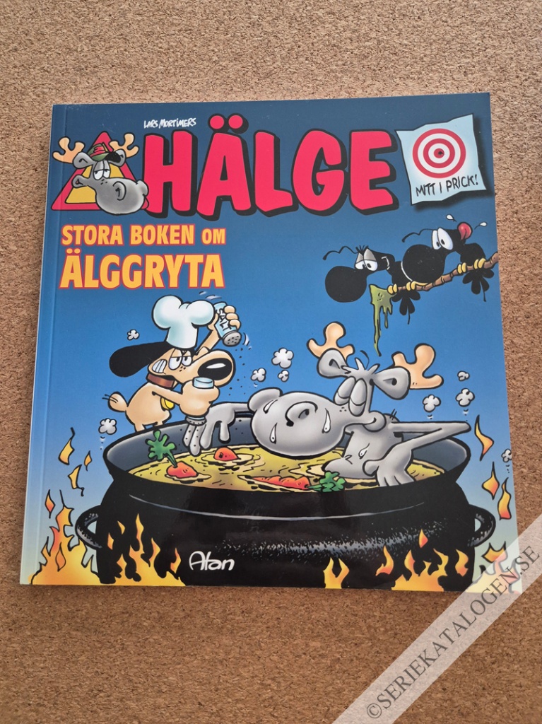 Framsida på Hälge - stora boken... Stora boken om älggryta (2023)
