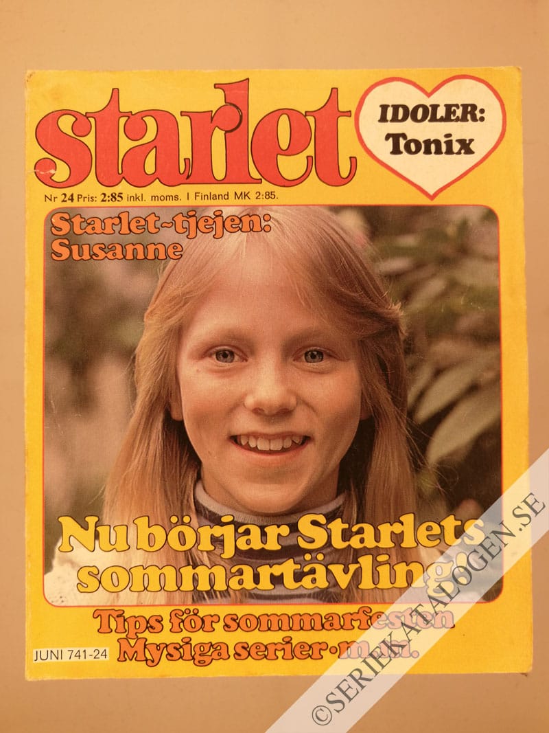 Framsida på Starlet #24 (1977)