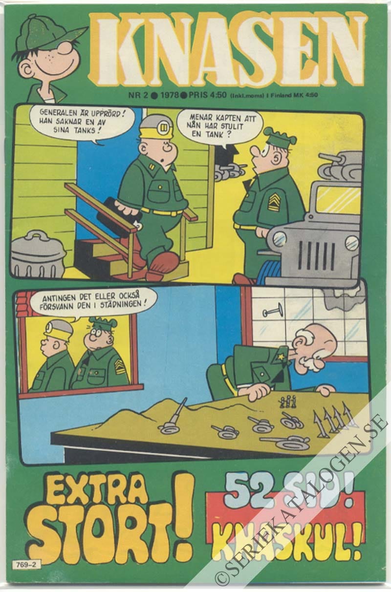 Framsida på Knasen #2 (1978)